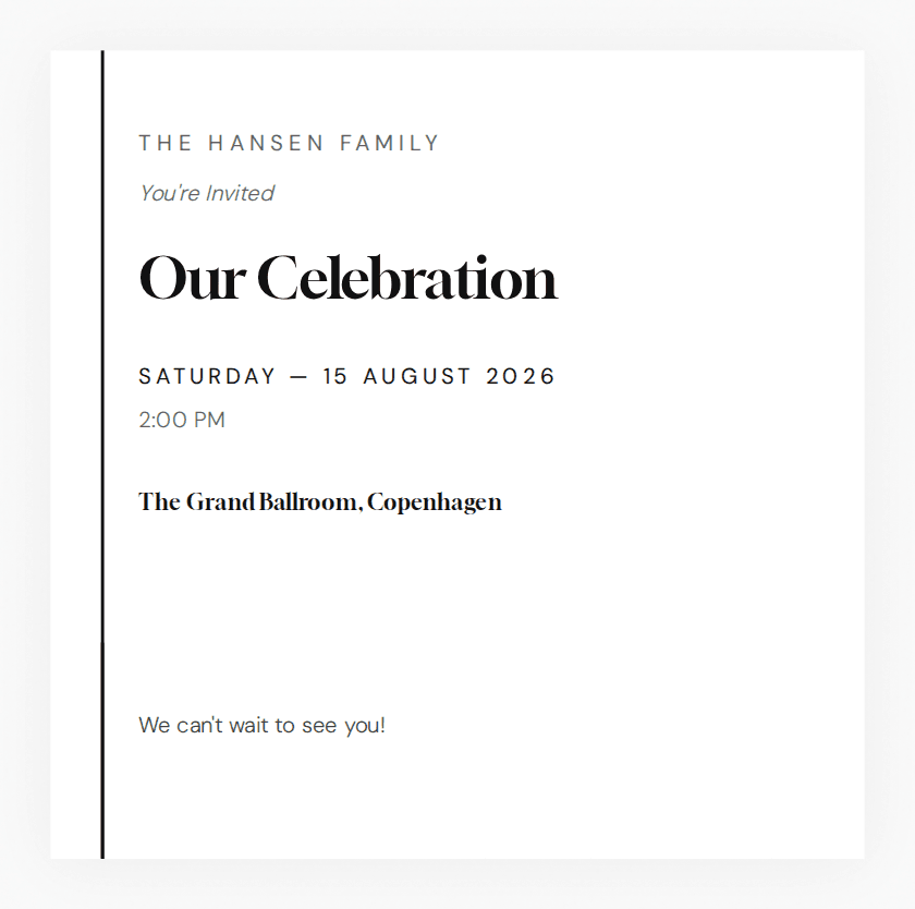 Moderne Editorial